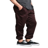 -Style USA muški osnovni fleece jogger duksevi sa džepovima, do 5x