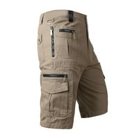 Zkozptok Teretne kratke hlače za muškarce plus veličine kratke hlače Multi-džepovi opuštene kratke hlače