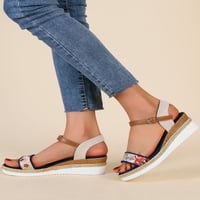 Ženske sandale za obnare platform platforme Sandal Ljetni klinovi Lagana haljina cipele cipele cipele
