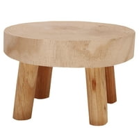 Čvrsto drveni ukras u obliku stolice u obliku špedice za spremanje za pohranu svijećnjak svijećnjak