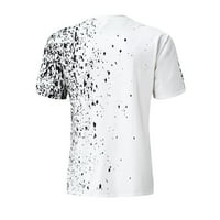 Muška košulja muške ljetne casual labave 3D digitalne tiskane majice kratkih rukava top bluza