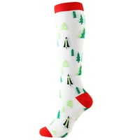 Snaga kompresije za žene kompresije odraslih pritiska Božićne čarape