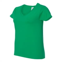 Normalno je dosadno - ženska majica s kratkim rukavima V-izrez, do žena veličine 3xl - američka djevičanska