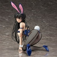 Anime figura za ljubav seksi devojka devojka Akcija Slika crne čarape klečeći položaj figurine seksi zeko devojka Model igračke