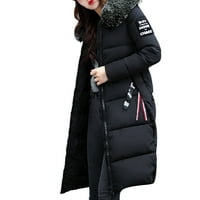 Ženska modna zimska topla pamučna kapuljača sa dugim rukavima preko jakne
