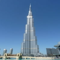 Burj Khalifa Dubai Zidni muralni zidni vileski kore i palica Grafički WM244125