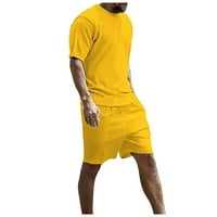 Cleariance Sportska odjeća MIARHB Muška fitness trčanje žuti l