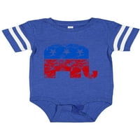 Inktastični vintage republikanski slon poklon dječji dječak ili dječji dječji bod