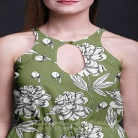 BIMBA cvjetni ženski strani proreže dugi povremeni halter maxi haljina za ispisana strana habanje-x