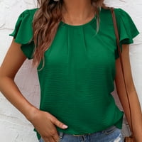 Ženska ljetna labava casual majica s kratkim rukavima bluza, s-2xl