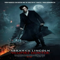 Abraham Lincoln Vampire Hunter Movie Poster Metal Print 12 X16 Square Odrasli najbolji posteri