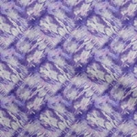 Onuone pamučne fleke srednje ljubičaste tkanine apstraktne zanata projekte Dekor tkanina štampan od dvorišta široko