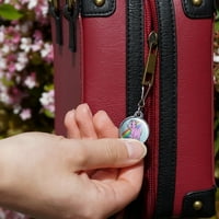 Ružičasta jednoroga pluta na oblaku dugina jakna torbica torbica za prtljag ruksak patent zatvarač povucite