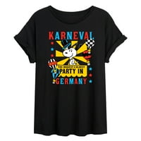 Kikiriki - Karneval najveća najstarija zabava Njemačka - Juniori idealna Tvrtna mišićna majica