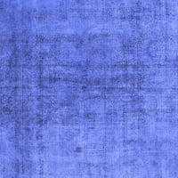 Ahgly Company Zatvoreni pravokutnik Perzijski plavi boemski prostirke, 3 '5'