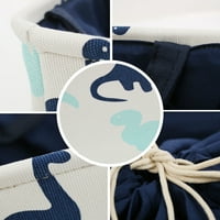 Korpa za odlaganje tkanine PiccoCasa Korpa sa crtežom za ručnik za odjeću Organizator ručnika