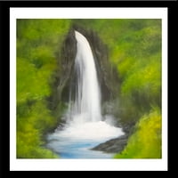 Vodopad iz ED Capeau umjetničko slikarstvo reprodukcija