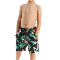 Dječačka plaža Hlače Swim trunks Leopard Print Swim Hratke Mesh Obloge kupaći kostimi kupaći odijela
