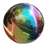 Ball Garden Gazing Globe Balls Sfer Ogledalo Šuplje od nehrđajućeg čelika Pola vanjski zidni hemisfere Glass Dekorativni