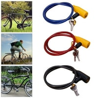Sigurnosno zaključavanje - nasumično isporučena kabel za zaključavanje kabela za bicikl protiv krađe sigurnosne sigurnosne sigurnosne sigurnosne