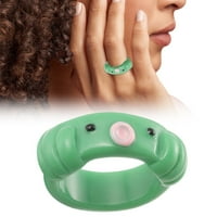 Akrilni životinjski samostalni prsten za ženska tinejdžerka Djevojka šareno personalizirano smiješno