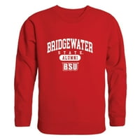 Sveučilište Bridgewater Still ima alumni Fleece Crewneck Pulover dukseri