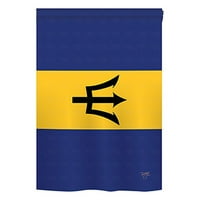 Breeze Decor Barbados 2-strana zastava bašte u utisku - 18. u