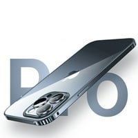 Tanka Clear magnetska futrola za iPhone Pro, kompatibilan sa magsafe bežičnim punjenjem, metalnim okvirom