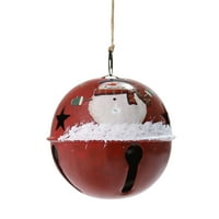 Giligiliso Clearence Početna Božićno kovano željezo Belo božićno drvce Santa Claus Snjegović Viseća
