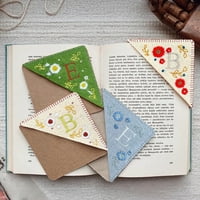 Pisma Elegantna personalizirana ručna ručna korner Bookmark Four Seasons Zabava Bookmark Dekoracija