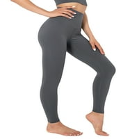 Bikopu ženske joge hlače, vitki struk Slim Fit Stretgings Athlete Works Actither odjeća sportske hlače