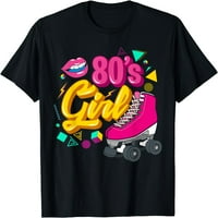Žene vrhovi kostim vintage retro 80-ih Djevojka majica poklon posada vrata za zabavu