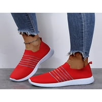 Daefulne ženske prugaste ispisane čarape za čarape klizanje COMFY Athletic Trgovinske cipele za šetnju teretane