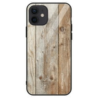 Toyella Wood Zrno staklo Modni mobilni telefon Zaštitna futrola E iPhone Pro max