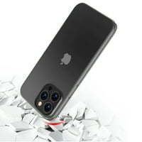 Slim-Fit Gel TPU Telefon futrola za iPhone pro max, sa zaštitnim zaslonom od kaljenog stakla