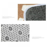 Shengshi 3D tiskana zadebljana tepih mekani tri sloja prostirki neklizajući absorbilnost u apsorbiranju