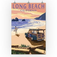 Duga plaža, Kalifornija, Woody na plaži