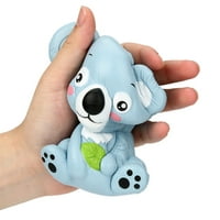 Prilagođena slatka koala krem ​​mirisna škrtica za igračku Squishy sporo uspoređivanje kaišem dječje