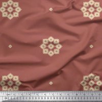 Soimoi Rayon tkanina umjetnička cvjetna dekor tkanina od tiskanog dvorišta široko