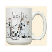 Šalica Westie Puppies Fiddlerovom laktu - C115FE