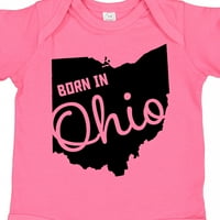 Inktastic rođen u Ohio poklon Baby Boy ili Baby Girl Bodysuit