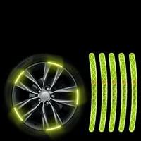 Listovi naljepnica za automobilski točak Sigurnosne svjetlosne reflektirajuće trake-Benz