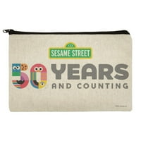 Sezam ulica 50. godišnjica logo Šminka kozmetička torba Organizator torbica