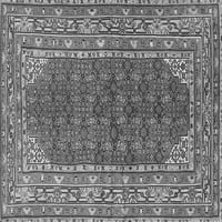 Ahgly Company Zatvoreni pravokutnik Perzijski sivi tradicionalni prostirci, 7 '9 '