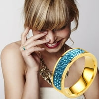 Prstenovi za angažman tinejdžeri okrugli rez Zirkoni Žene vjenčani prstenovi nakit za žene Full Diamond