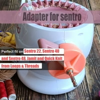 Sentro pletit adapter sa čeličnim bitnim odvijačem za odvijač za bušenje, brzi pleteni adapter, adapter