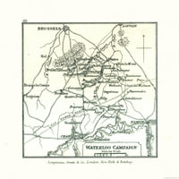 Belgija Waterloo kampanja - Gardiner - 23. 23. - Mat Art Paper