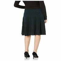 Klein ženski crni prugali ispod koljena na dlaku veličine suknje: l