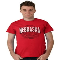 Nebraska ne Student Campus Pride Muška grafička majica Tees Brisco Marke 5x