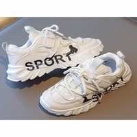 Daeful djeca trčanje cipelama sportske cipele čipke čipke up tenisice školske vode otporne na vodu casual